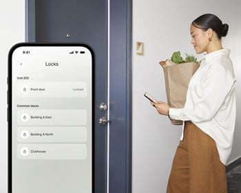 Smart thermostat & door locks